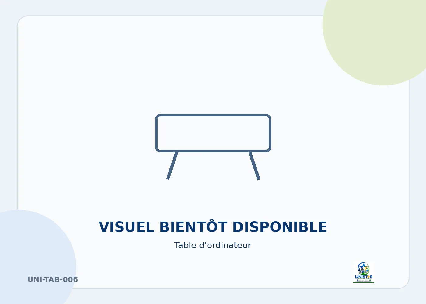 Table d&rsquo;ordinateur